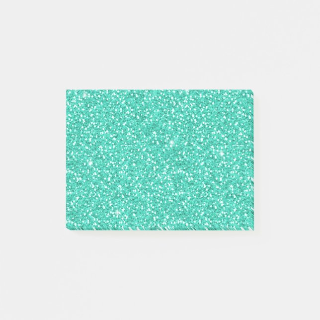 Post-it® Cool tendance néon dynamique lumière bleu faux par (Devant)
