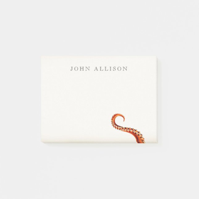 Post-it® Cool Vintage Kraken Tentacles Nautique (Devant)