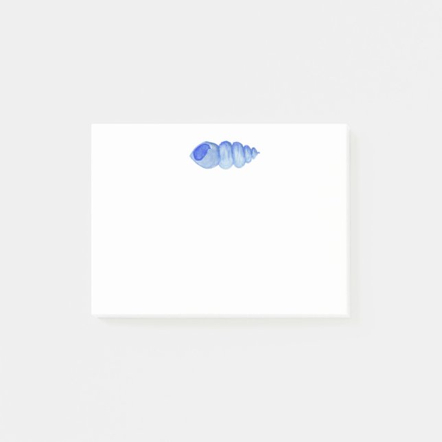 Post-it Coquillage Aquarelle (Devant)
