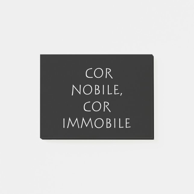 Post-it® Cor nobile cor immobile (Devant)