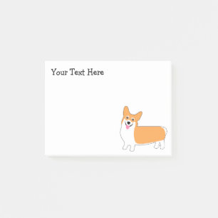 Post-it® Corgi gallois du Petit Pembroke
