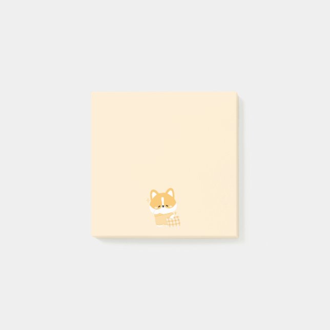 Post-it® Corgi mignon (Devant)