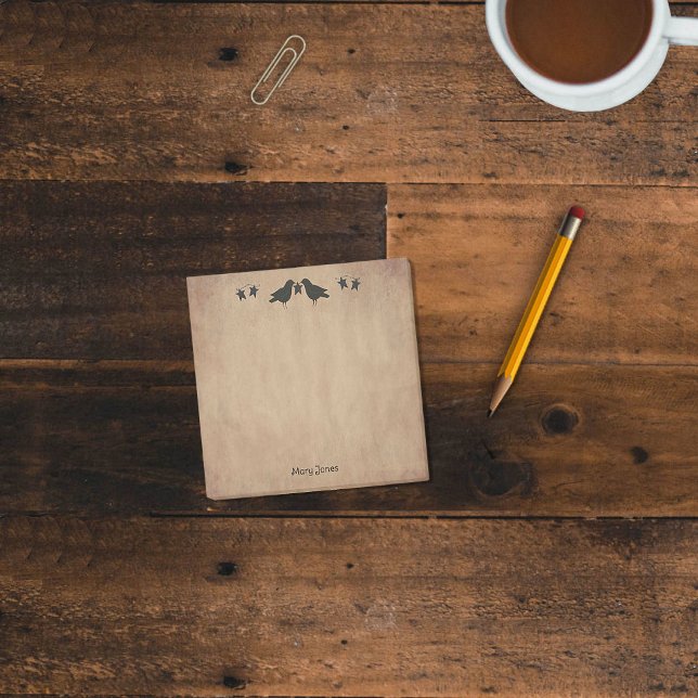Post-it® Corneilles Et Étoiles (Créateur téléchargé)