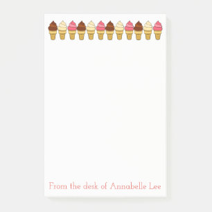 Post-it® Cornets de crème glacée