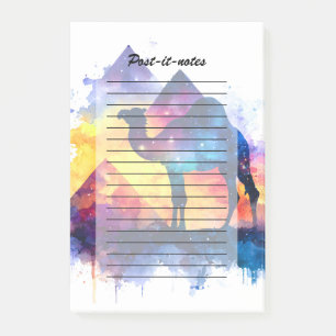 Post-it® Cosmic Starry Nuit Camel égyptien Paysage