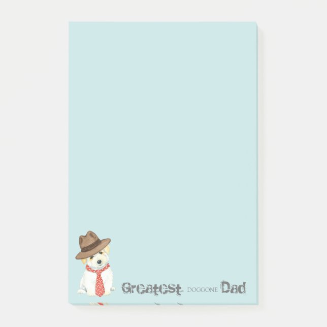 Post-it® Coton de Tulear Papa (Devant)