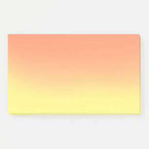 Post-it® Coucher de soleil ombre jaune orange