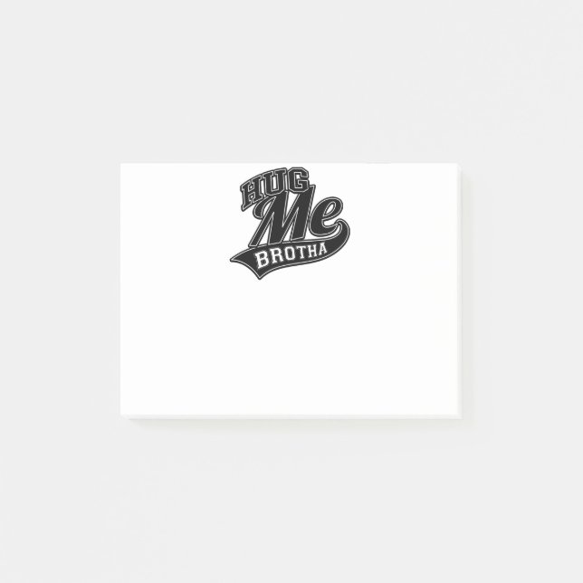 Post-it® Couleur Arrière - plan personnalisable pour Hug Me (Devant)