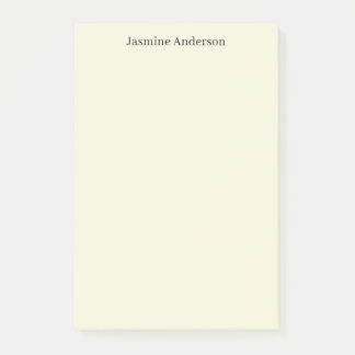 Post-it® Couleur Beige minimaliste moderne professionnelle