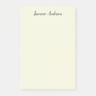 Post-it® Couleur Beige minimaliste moderne professionnelle