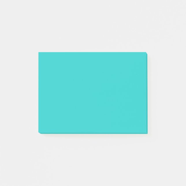 Post-it® Couleur bleu oeuf de Robin naturel (Devant)