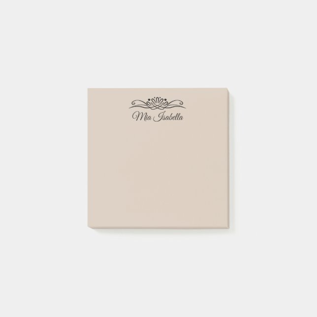 Post-it® Couleur de tendance - Taupe souple solide (Devant)