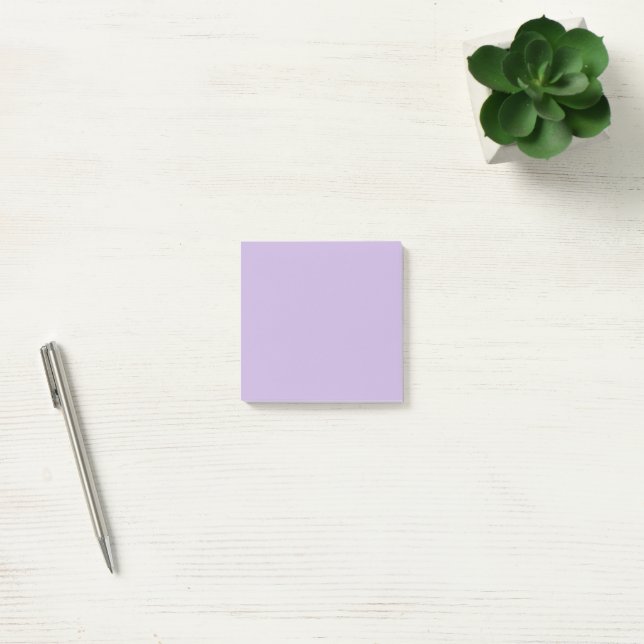 Post-it® Couleur de tendance - Violet doux uni (Bureau)