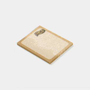 Post-it® Couleur du symbole du hibou