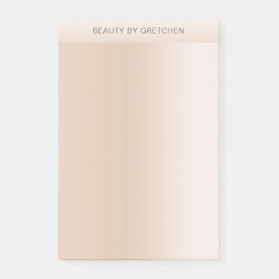 Post-it® Couleur minimaliste de la peau beige