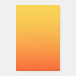 Post-it® Couleur Orange Jaune