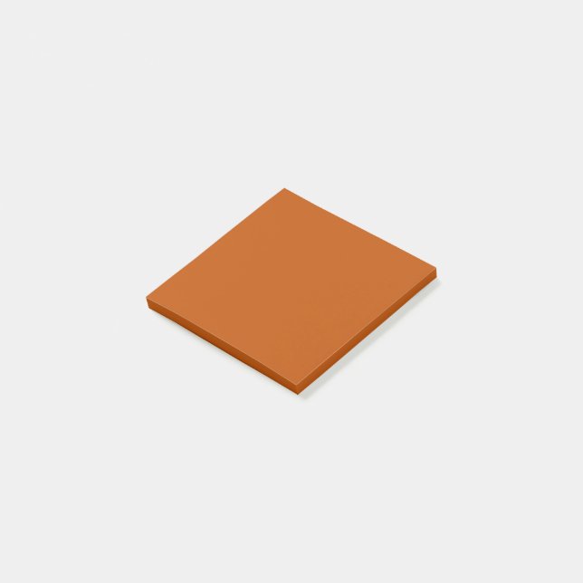 Post-it® Couleur orange vif | Hex# BE4D00 (Incliné)