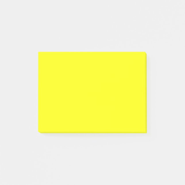 Post-it® Couleur personnalisée Highlight Jaune (Devant)