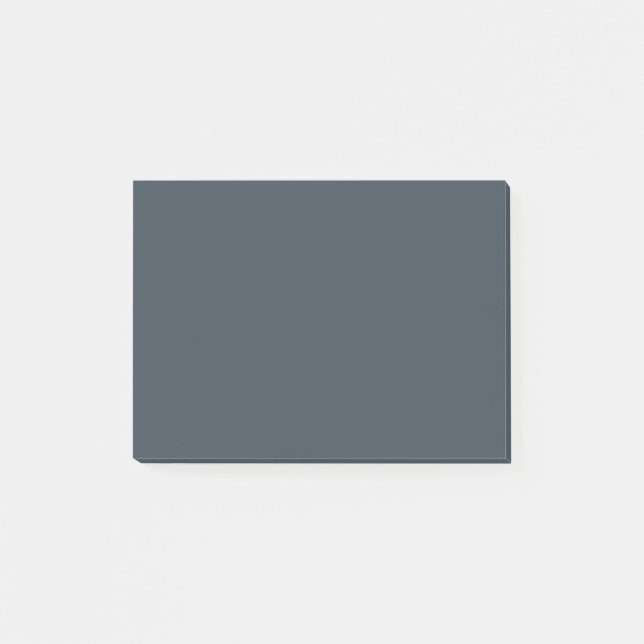 Post-it® Couleur solide au charbon (Devant)