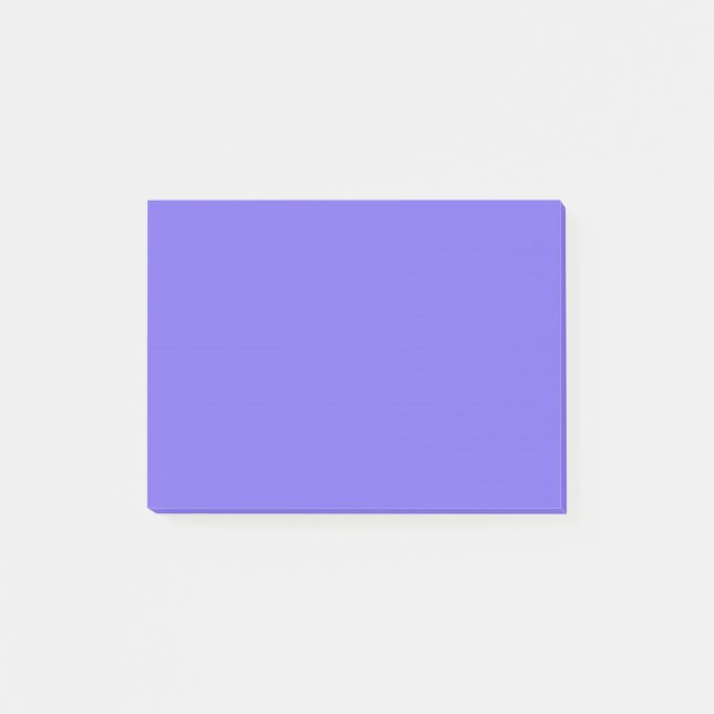 Post-it® Couleur solide bleu ardoise moyenne (Devant)