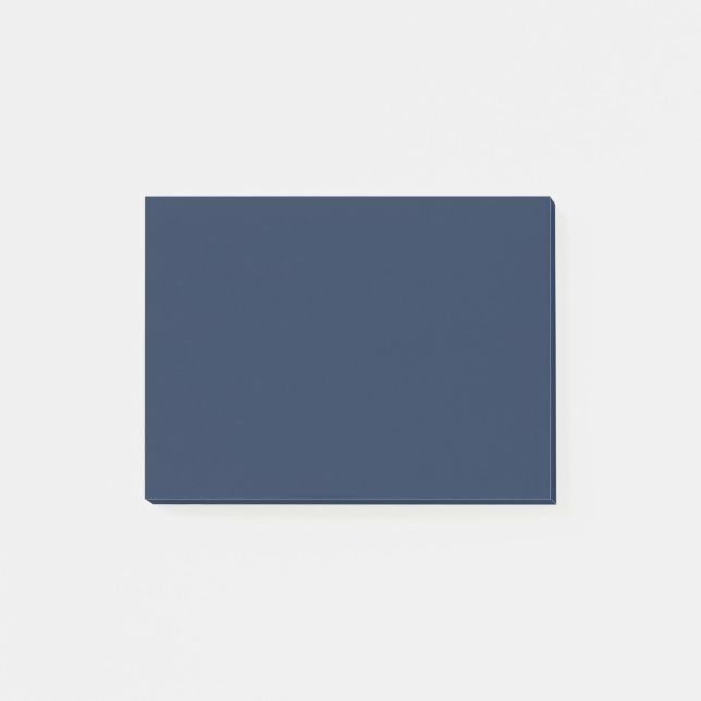Post-it® Couleur solide bleu marine (Devant)