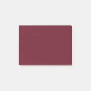 Post-it® Couleur solide de la grenade