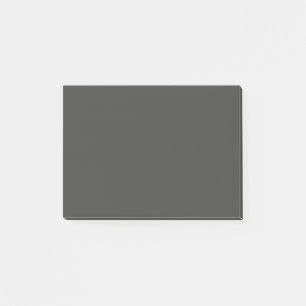 Post-it® Couleur solide d'olive noire