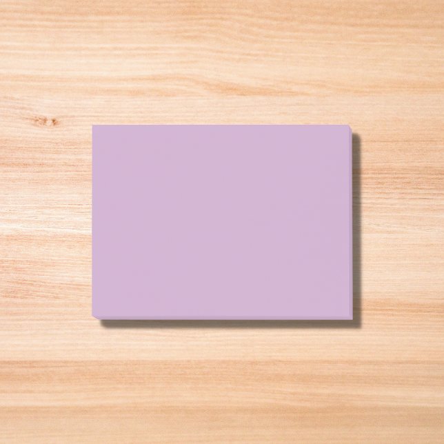 Post-it® Couleur solide Lilac (Créateur téléchargé)