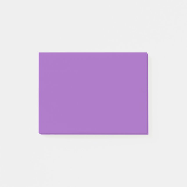 Post-it® Couleur solide Lilac profonde (Devant)