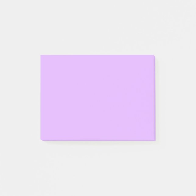 Post-it® Couleur solide Mauve (Devant)