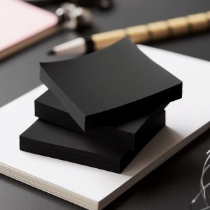 Post-it® Couleur solide noire