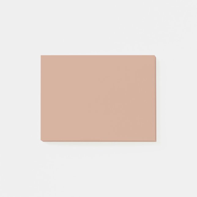 Post-it® Couleur solide rose Tan (Devant)