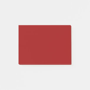 Post-it® Couleur solide rouge Crimson