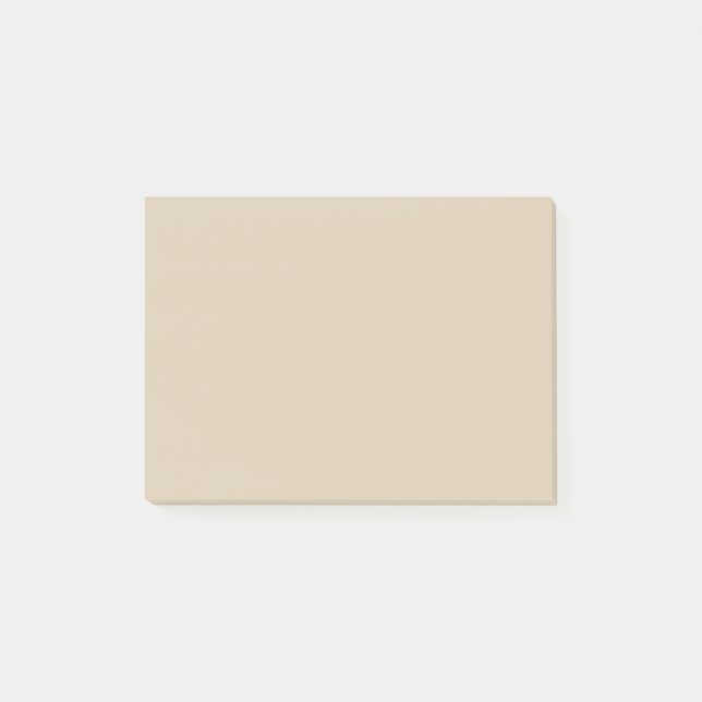 Post-it® Couleur solide Tan Plus Douce (Devant)