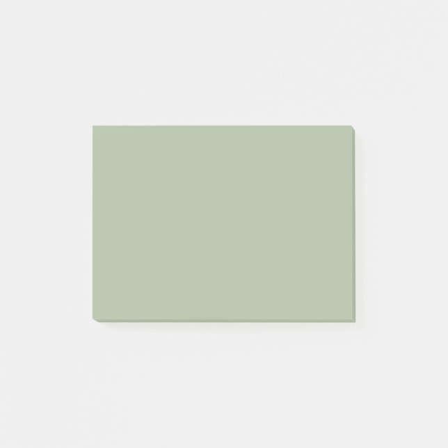 Post-it® Couleur solide vert Laurel (Devant)