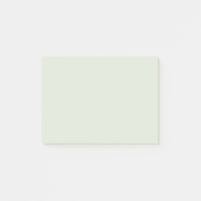 Post-it® Couleur solide vert Whisper (Devant)