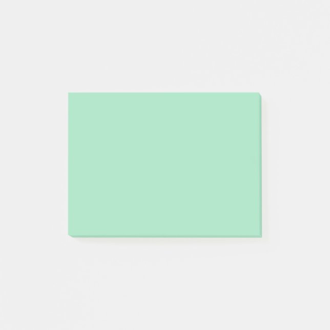 Post-it® Couleur solide verte marine (Devant)