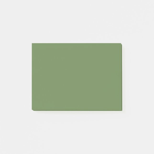 Post-it® Couleur solide verte Palm (Devant)