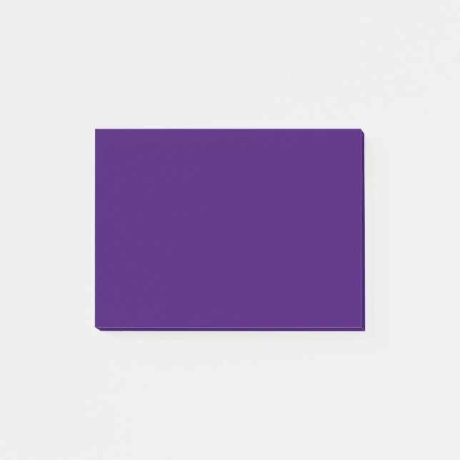 Post-it® Couleur solide violette profonde (Devant)