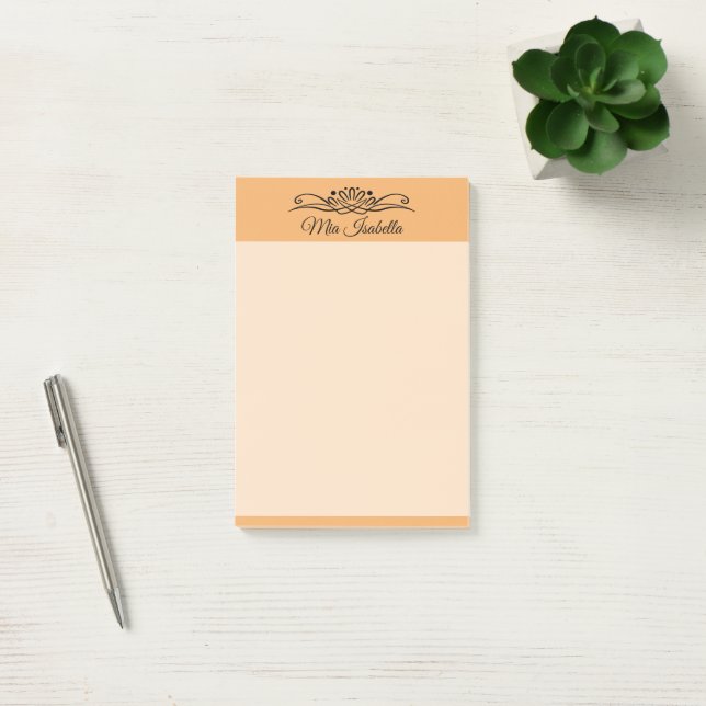 Post-it® Couleur tendance Soft Orange Classic (Bureau)