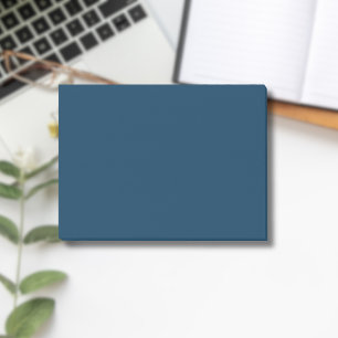 Post-it® Couleur uni bleu prussien Classique Élégant