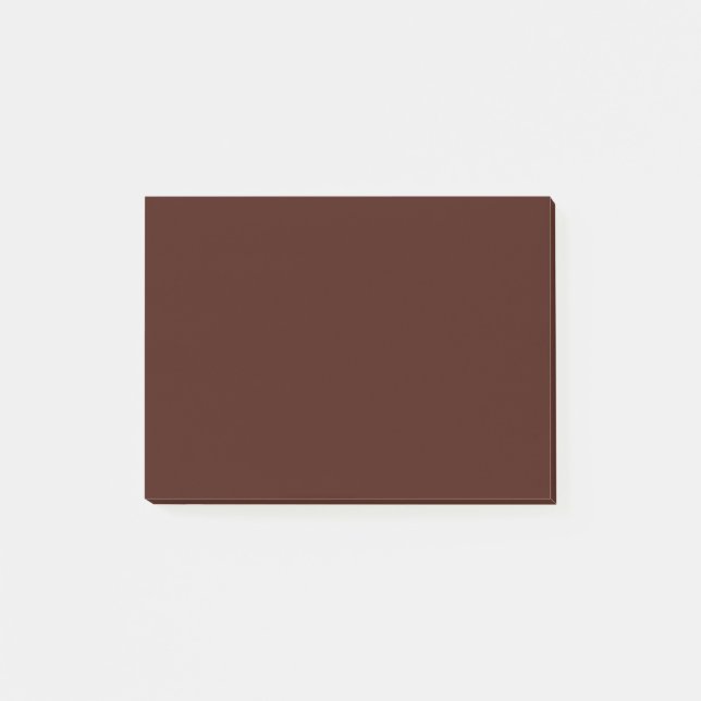 Post-it® Couleur Uni Haricot Noir (Devant)