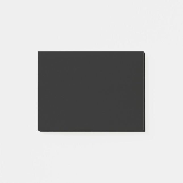 Post-it® Couleur unie noire simple (Devant)