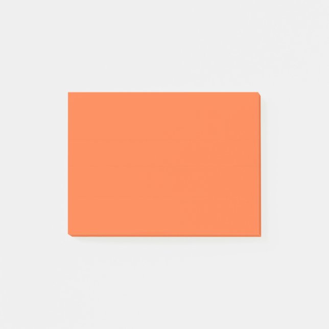 Post-it® Couleur unie orange brûlé (Devant)