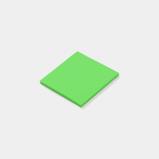 Post-it® Couleur verte en néon solide | Hex# 53da3f