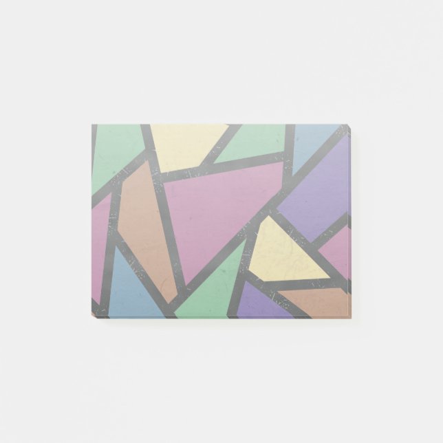Post-it® Couleurs arc-en-ciel en mosaïque motif (Devant)