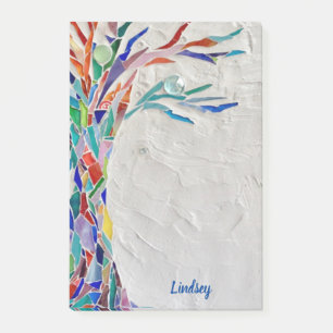 Post-it® Couleurs arc-en-ciel personnalisées Arbre de vie