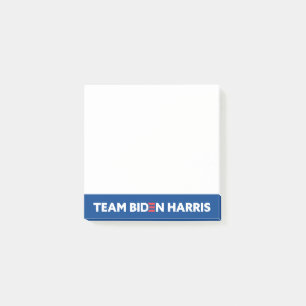 Post-it® Couleurs personnalisées Biden Harris Couleurs bla