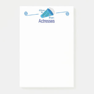 Post-it® Coup de chapeau aux actrices