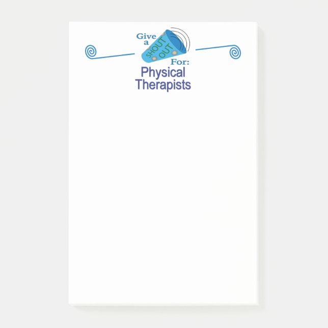 Post-it® Coup de chapeau aux physiothérapeutes (Devant)